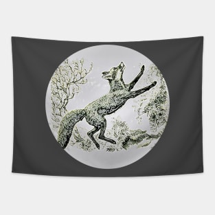 The smart Fox Tapestry