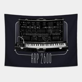 ARP 2600  /// Retro Synthesizer Lover Design Tapestry