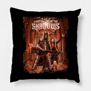 Horror Art What We Do Pillow