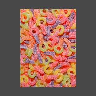 Sour Keys Candy Photograph T-Shirt