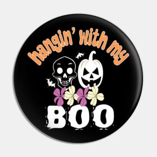 Hangin' with My Boo: Spooky-Cute Merch for Every Occasion! Pin