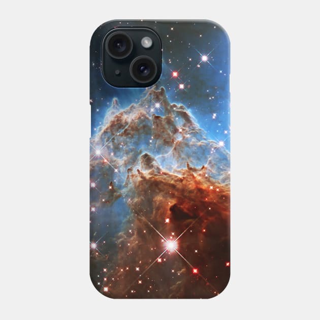 Monkey Head Nebula Phone Case by headrubble