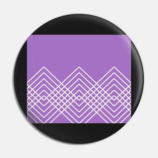 Abstract geometric pattern - purple and white. Pin
