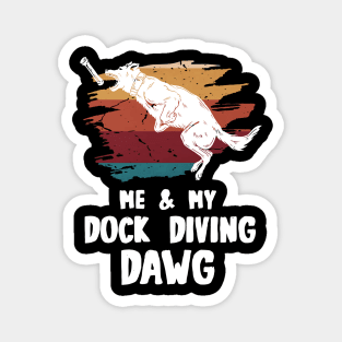 LABRADOR DOCK DIVING Magnet