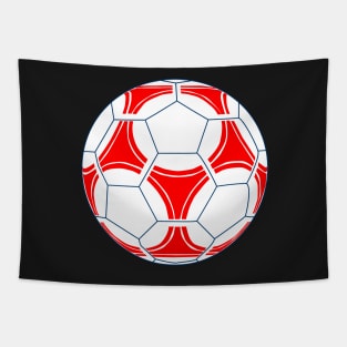 Arsenal Soccer Ball Tapestry