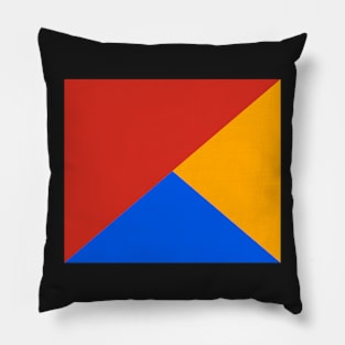 Geometrical Colorful Shapes Pillow