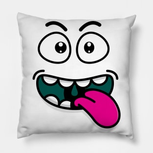 Funny Face Pillow