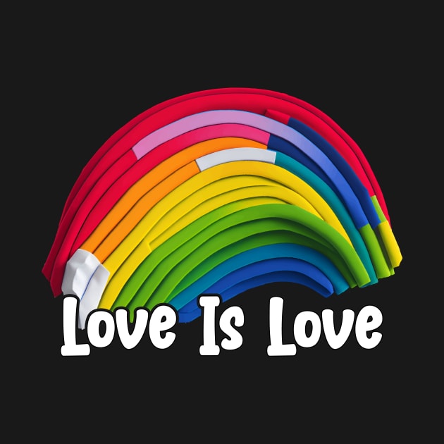 Prideful Skies LGBTQ gay pride Rainbow Colored Design by star trek fanart and more