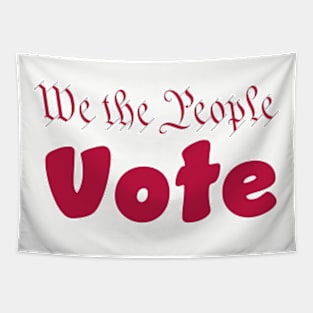 We the people vote Tapestry