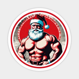 Merry Christmas Muscular Comrade Magnet