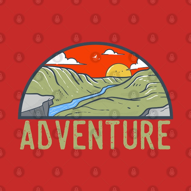 Adventure Awaits by Artthree Studio