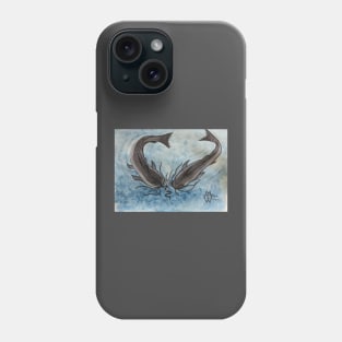 Catfish fishing Phone Case