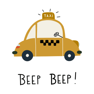 Beep Beep Yellow Taxi T-Shirt