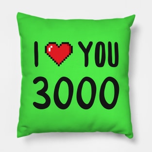 I Love You 3000 Pillow