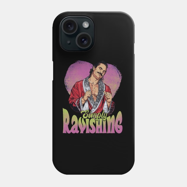 Rick Rude Simply Ravishing Heart Phone Case by MunMun_Design