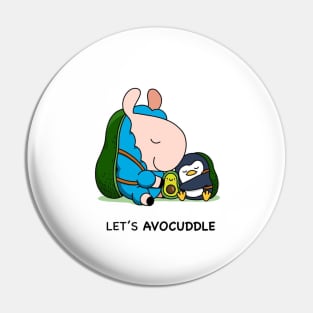 Let's avocuddle Pin
