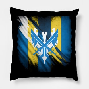 Ukrain trident Pillow