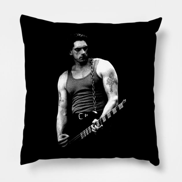 Peter Steele Vintage Pillow by GothBless