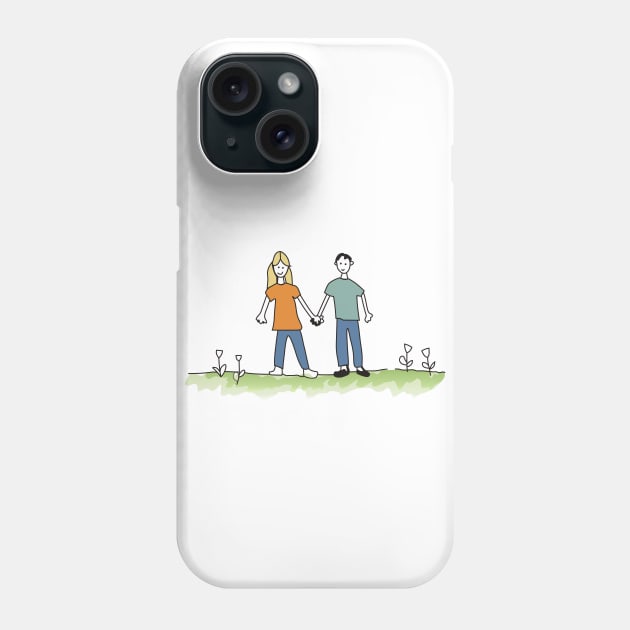 Fringe Olivia and Peter Phone Case by tomperys