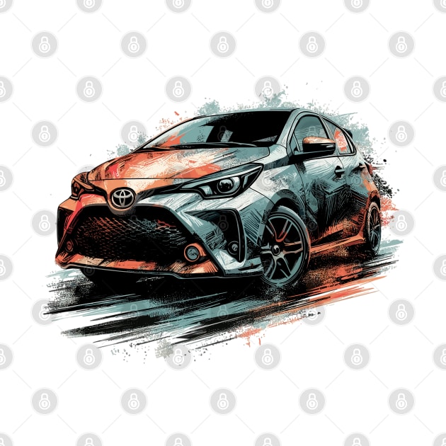 Toyota Yaris by Vehicles-Art