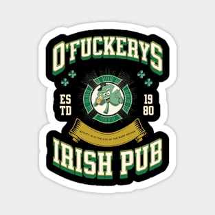 O'Fuckerys Irish Pub - St Patricks Day Magnet