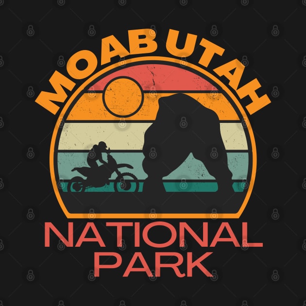 Retro Moab Utah National Park by FullOnNostalgia