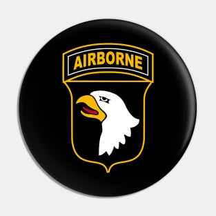 101st Airborne Division Patch Pin