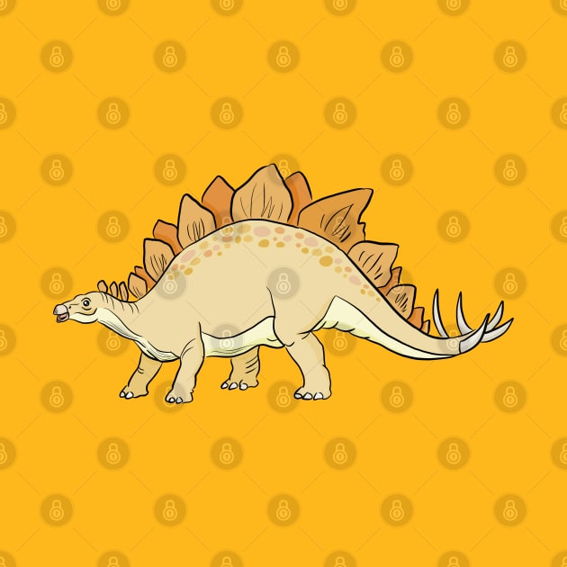 Stegosaurus by doodletokki