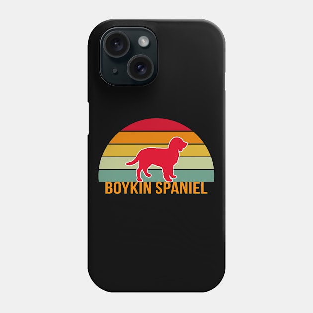 Boykin Spaniel Vintage Silhouette Phone Case by khoula252018