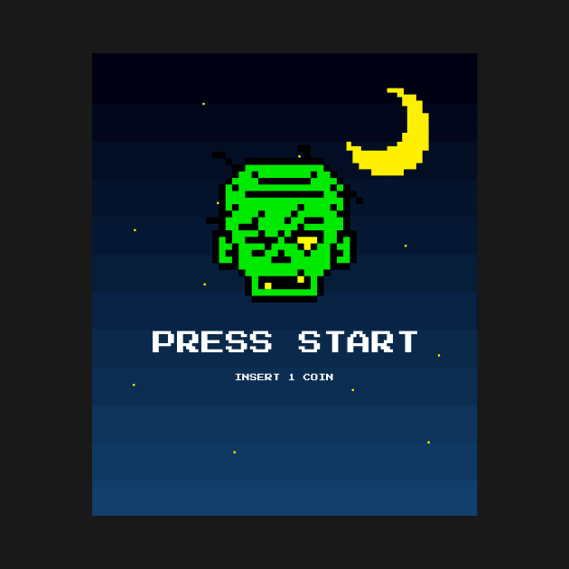 PRESS START by TokerTees