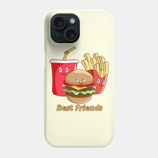 Fast Food Best Friends Phone Case