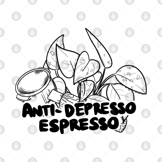 Anti-depresso espresso by Arlae Design Co