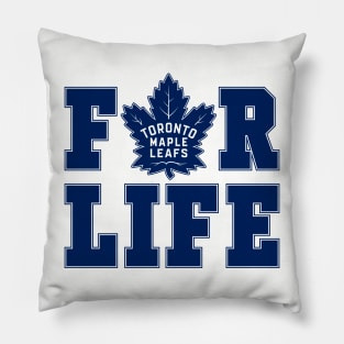 Toronto Maple Leafs For Life Pillow