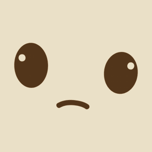 Sad Cute Face T-Shirt