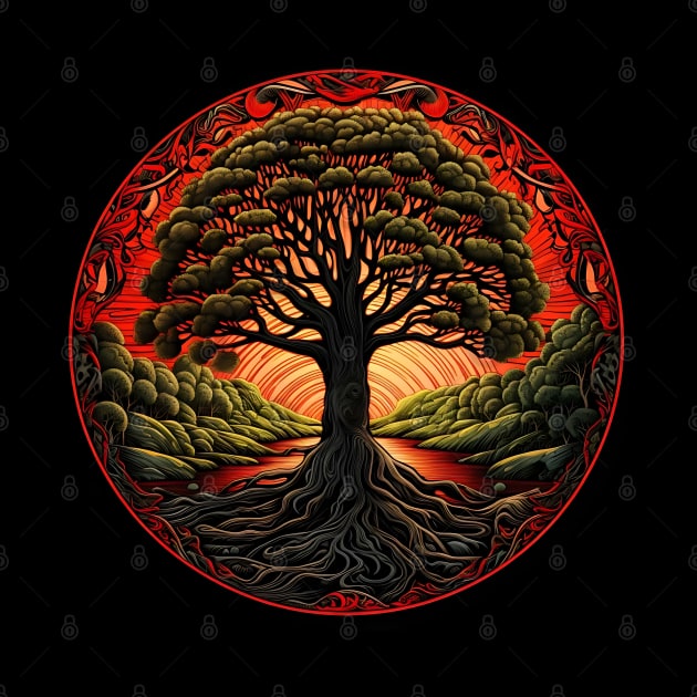 Tree of Life in RYG by Owndigiart