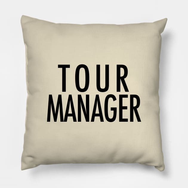 Tour Manager Pillow by Art