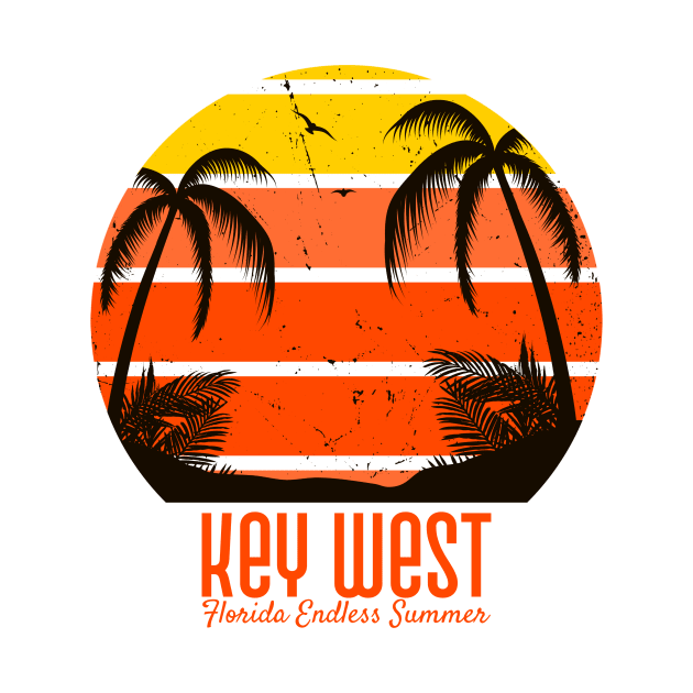 KEY WEST T-SHIRT by Cult Classics