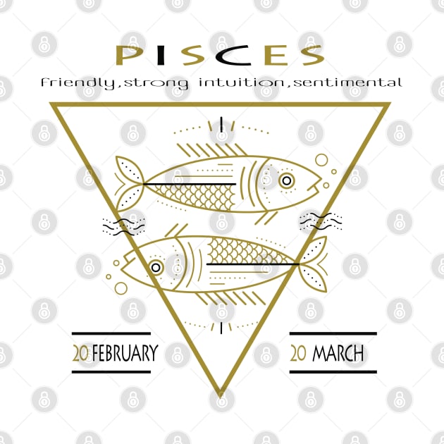 Pisces Zodiac sign- astronomical sign - Horoscope by Gold Turtle Lina