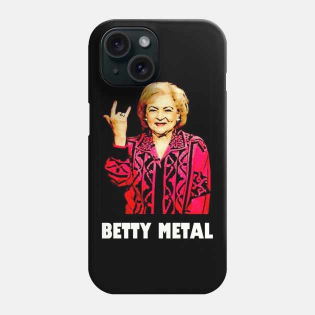 BETTY METAL Phone Case by BG305