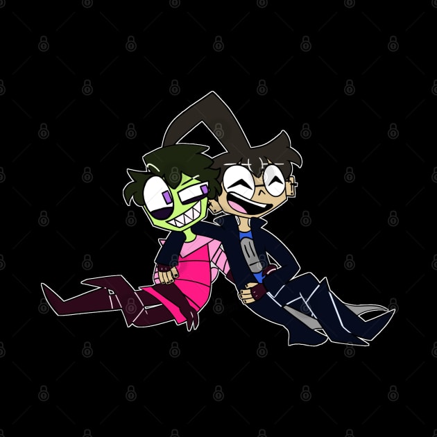 ZaDr Hug - Invader Zim by L4BRY1NTHZ1