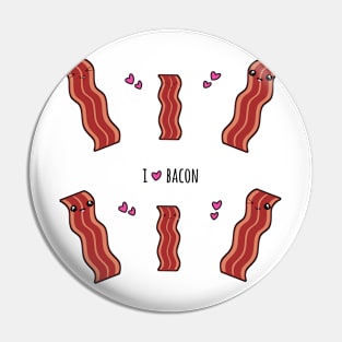 Bacon Love Pin