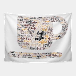 It's a Coffee World Tapestry