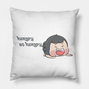 Hungry Girl Pillow
