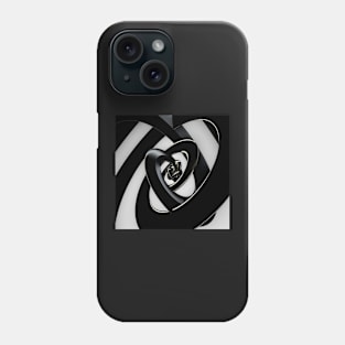 Intersection of 3-D Spirals Phone Case