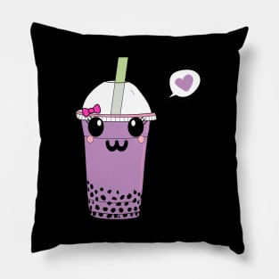 Kawaii Bubble Tea Love Pillow