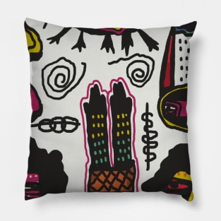 Tanambuku original design charakter Pillow