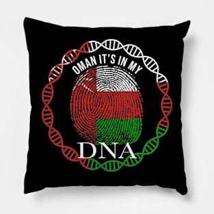 Oman Its In My DNA - Gift for Omani From Oman Pillow