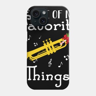 Christmas Candy in Trumpet Marching Band Musical Phone Case