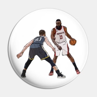 Harden vs Curry Pin