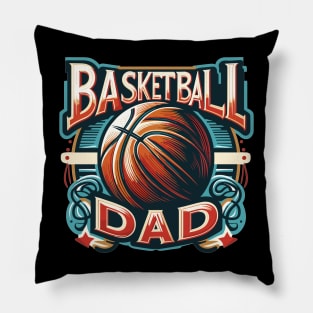 Basketball Dad - Father's Day Pillow